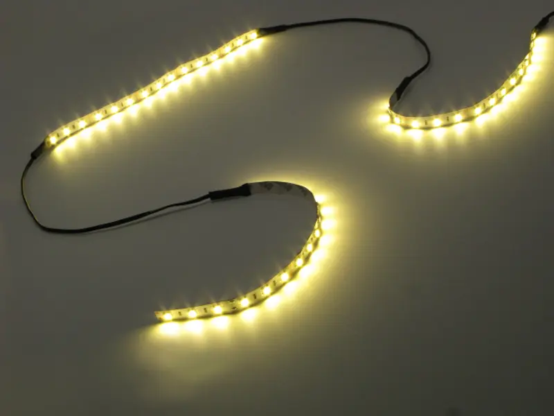 Unter der Bestellnummer LMPWHLED250MMX3(R) sind flexible LED Streifen mit 3200k warmweißem Licht für Industrieanwendungen ab Lager erhältlich, auch in modifizierten Versionen.